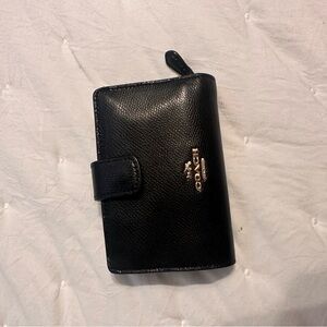 Coach black wallet